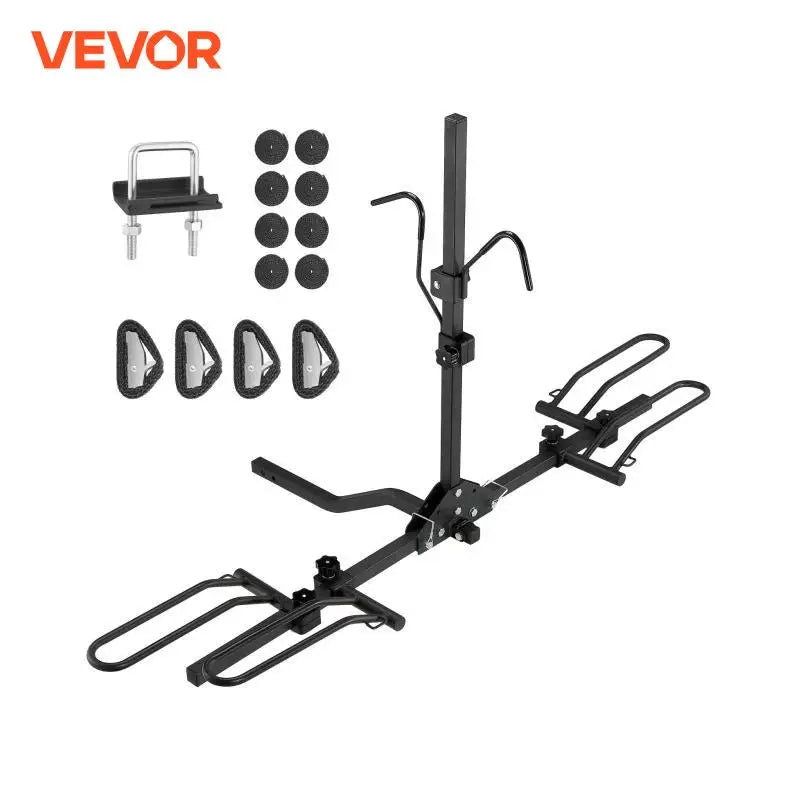 SucceBuy Hitch Mount Bike Rack 2-Bike Platform Style 80 LBS Max