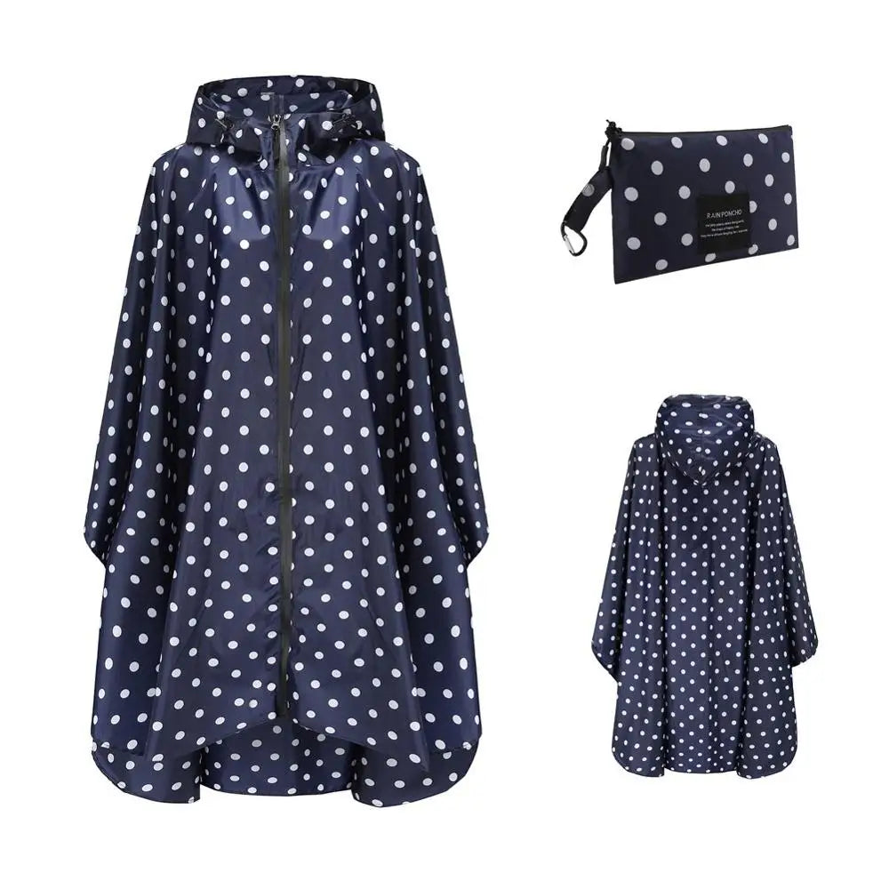 Women's Raincoat Lightweight Rain Poncho
