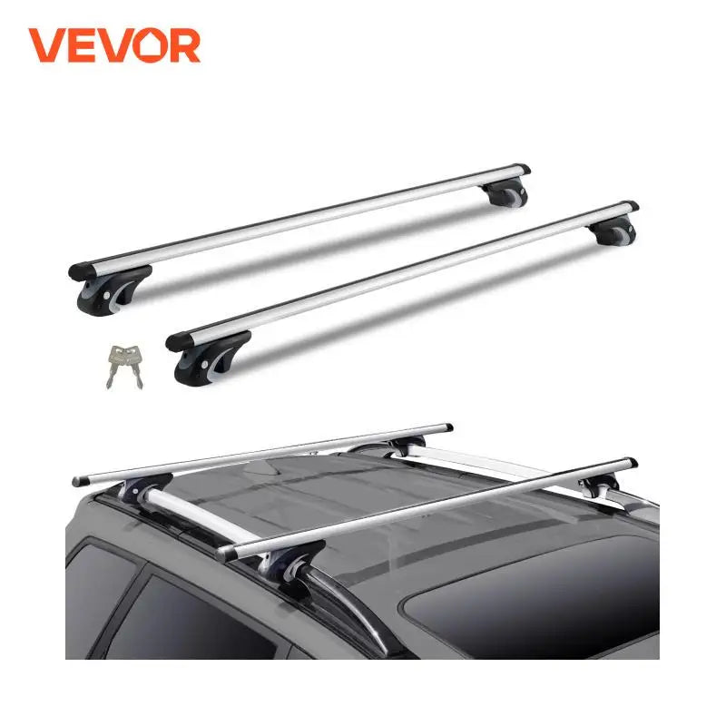 SucceBuy Roof Rack Crossbar Baggage Luggage Carrier 200LBS