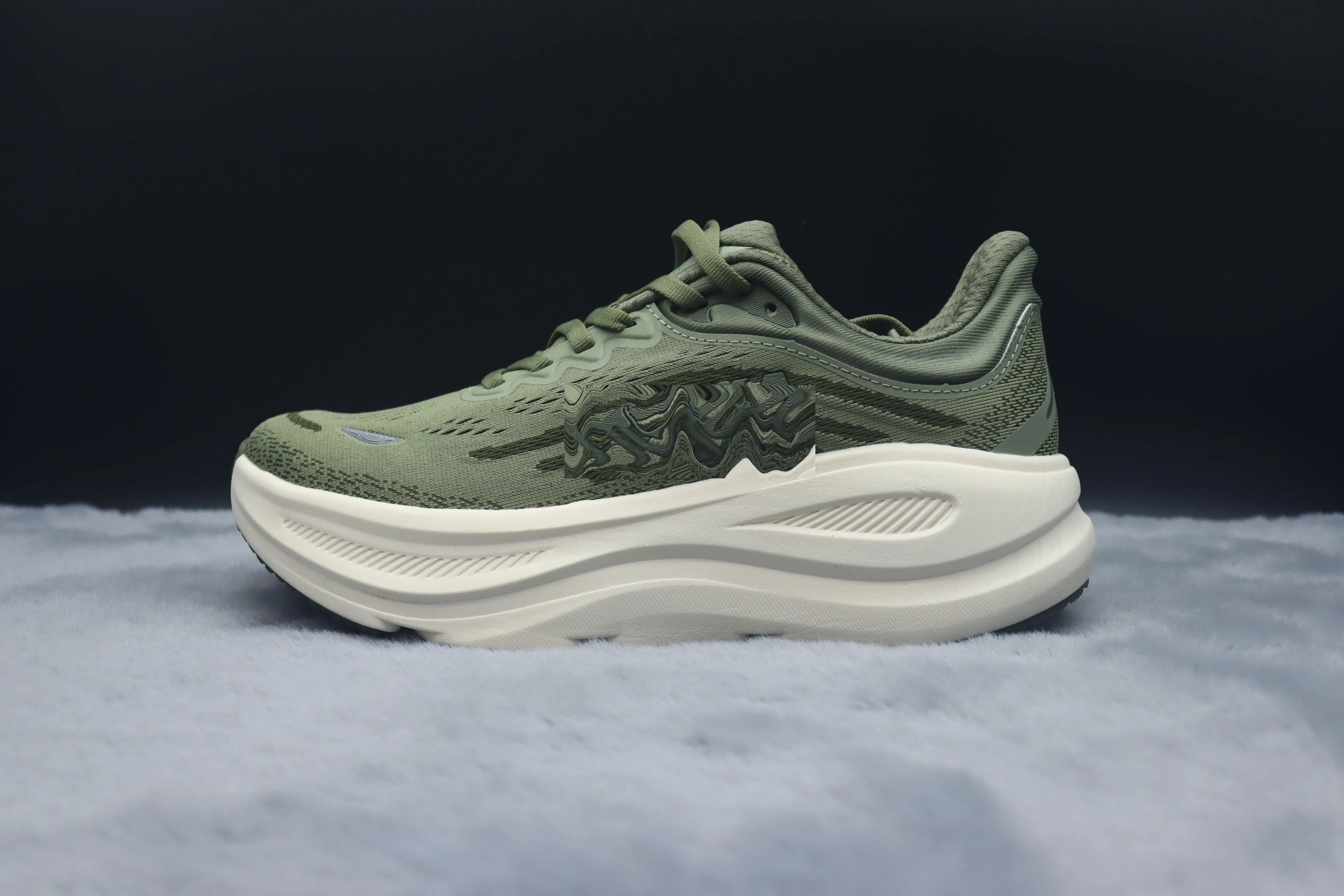 Thick-Soled Casual Jogging Shoes Cushioned