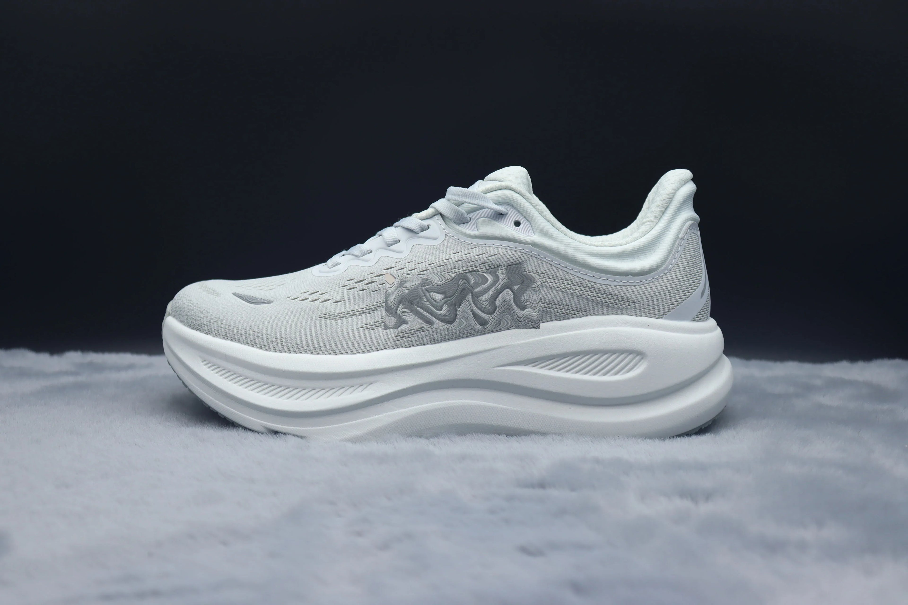 Thick-Soled Casual Jogging Shoes Cushioned