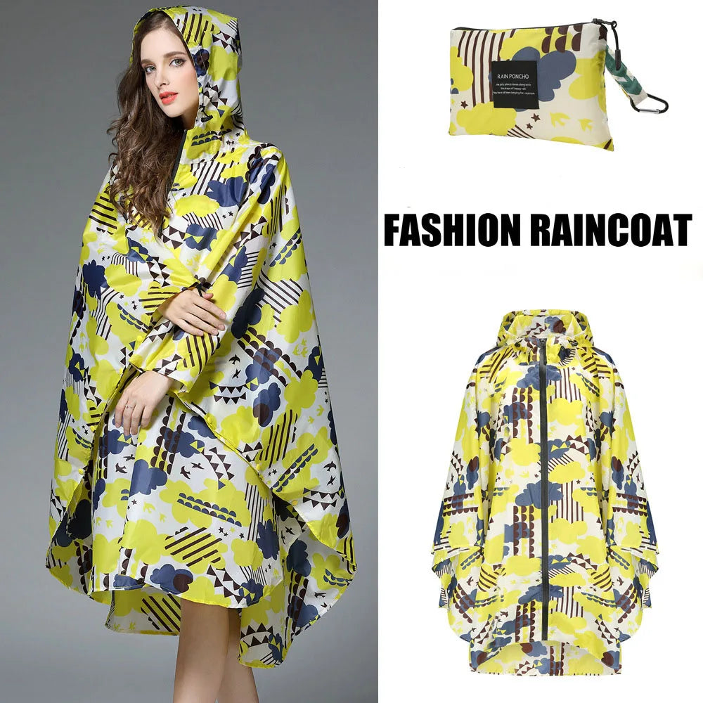 Women's Raincoat Lightweight Rain Poncho