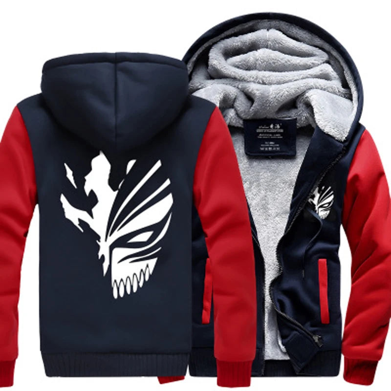 Anime Bleach Men Sweatshirts n fleece Kurosaki Ichigo hoodies