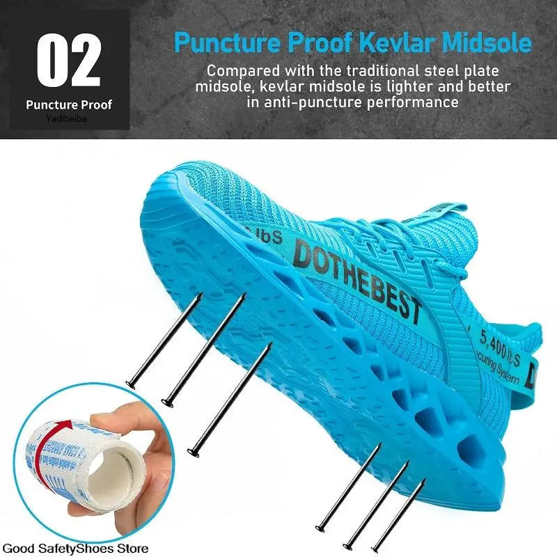 Steel Toe Work Shoes Security Protective Shoes