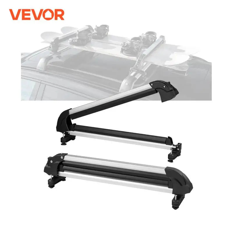 Ski and Snowboard Roof Rack 31.7-Inch Universal Ski Rack