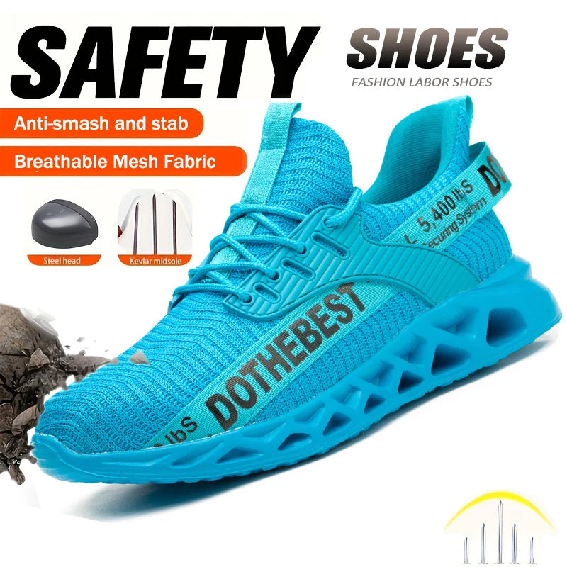 Steel Toe Work Shoes Security Protective Shoes