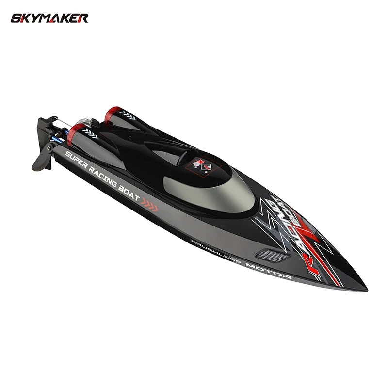 WLtoys WL916 High Speed RC Boat 55km/h Remote Control Boats 2.4GHz  Capsize Low Battery Alarm RC Boat Toy Gift for Kids Adults