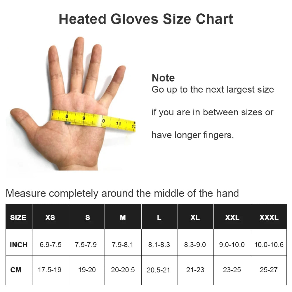 Savior Heated Gloves Electric Skiing