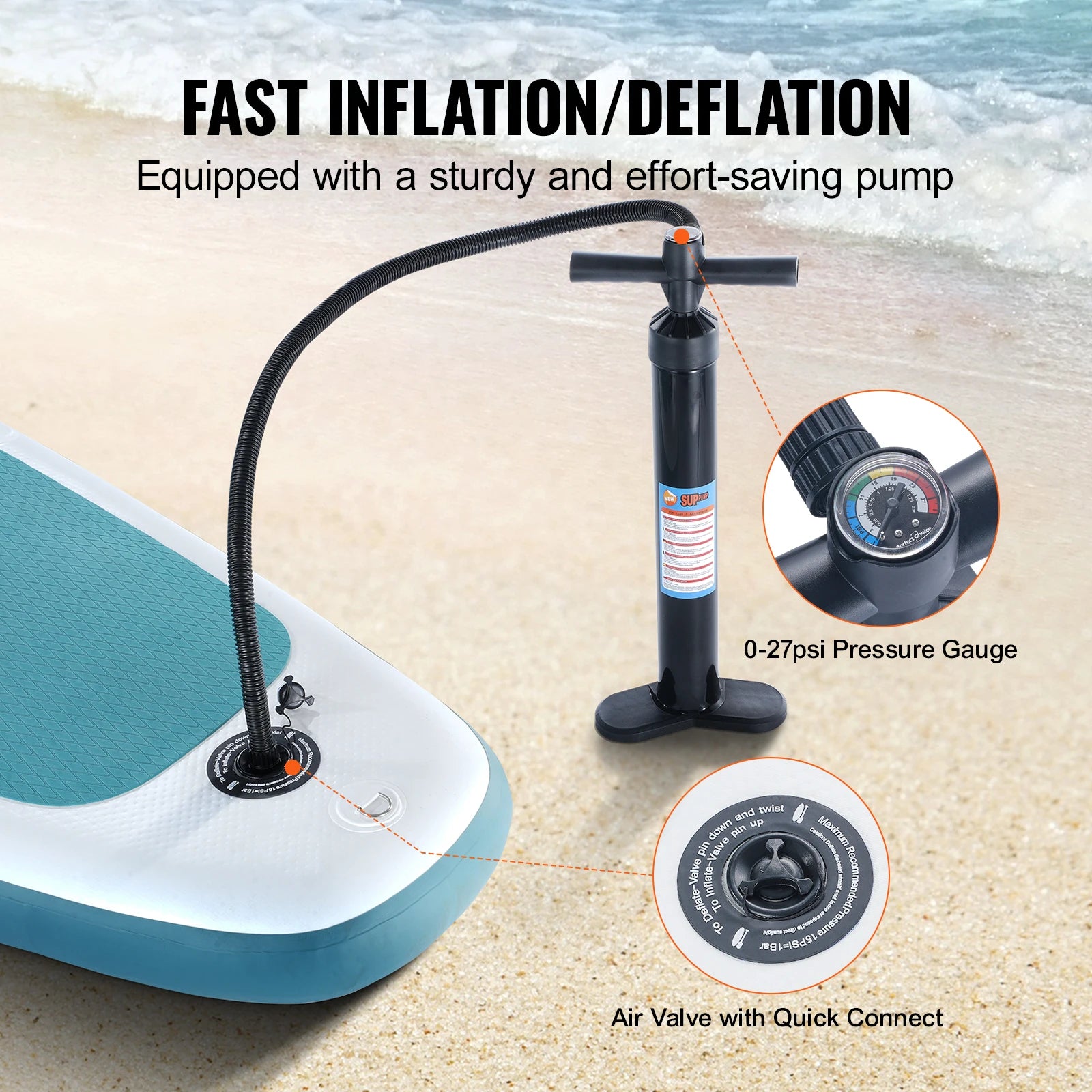 VEVOR Inflatable Stand Up Paddle Board
