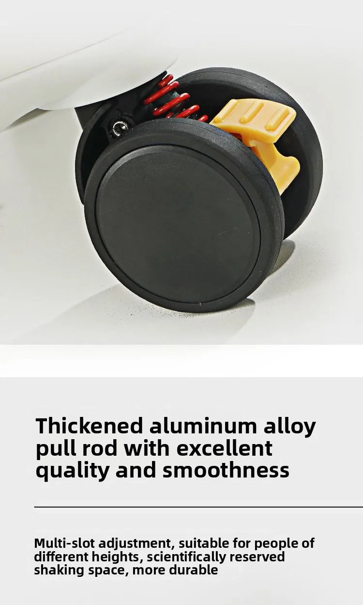 Aluminum Frame Five-Wheel Unisex Luggage