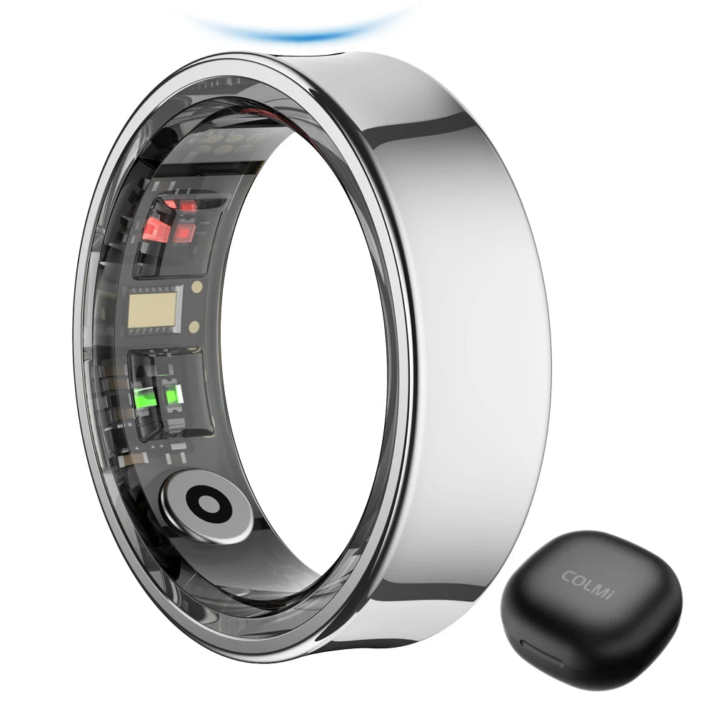 2024 COLMI R09 Smart Ring Men Women with Charging Case