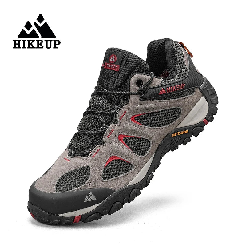 HIKEUP Non-slip Wear Resistant Men‘s Outdoor Hiking Shoes