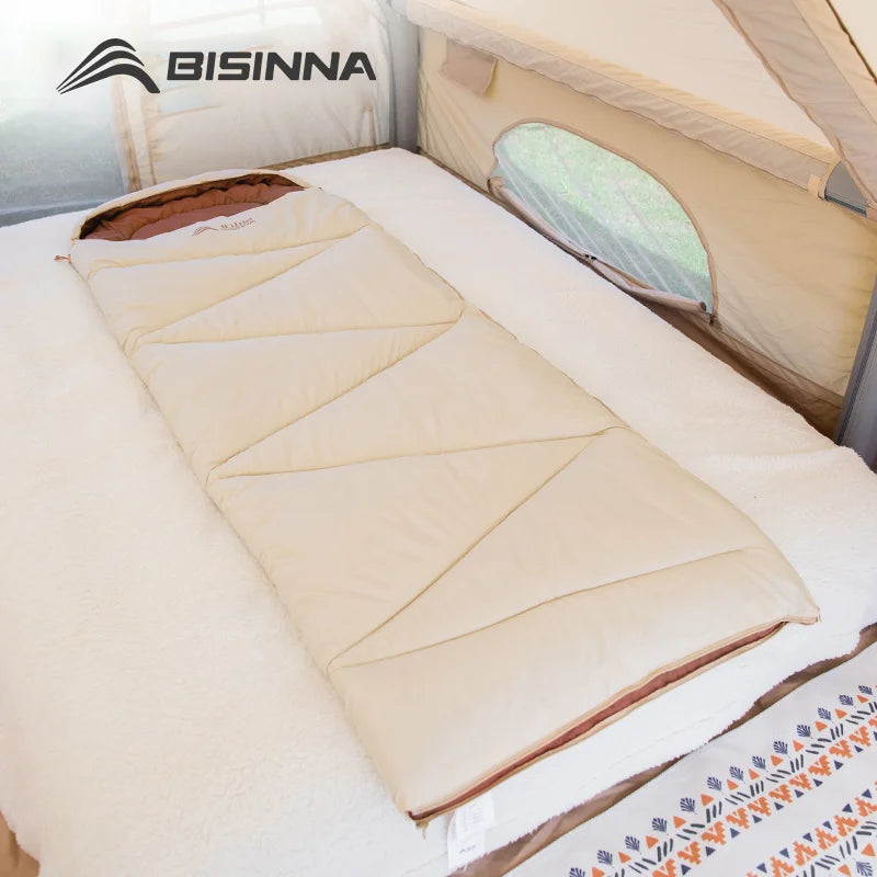BISINNA Camping Sleeping Bag Ultralight Warm