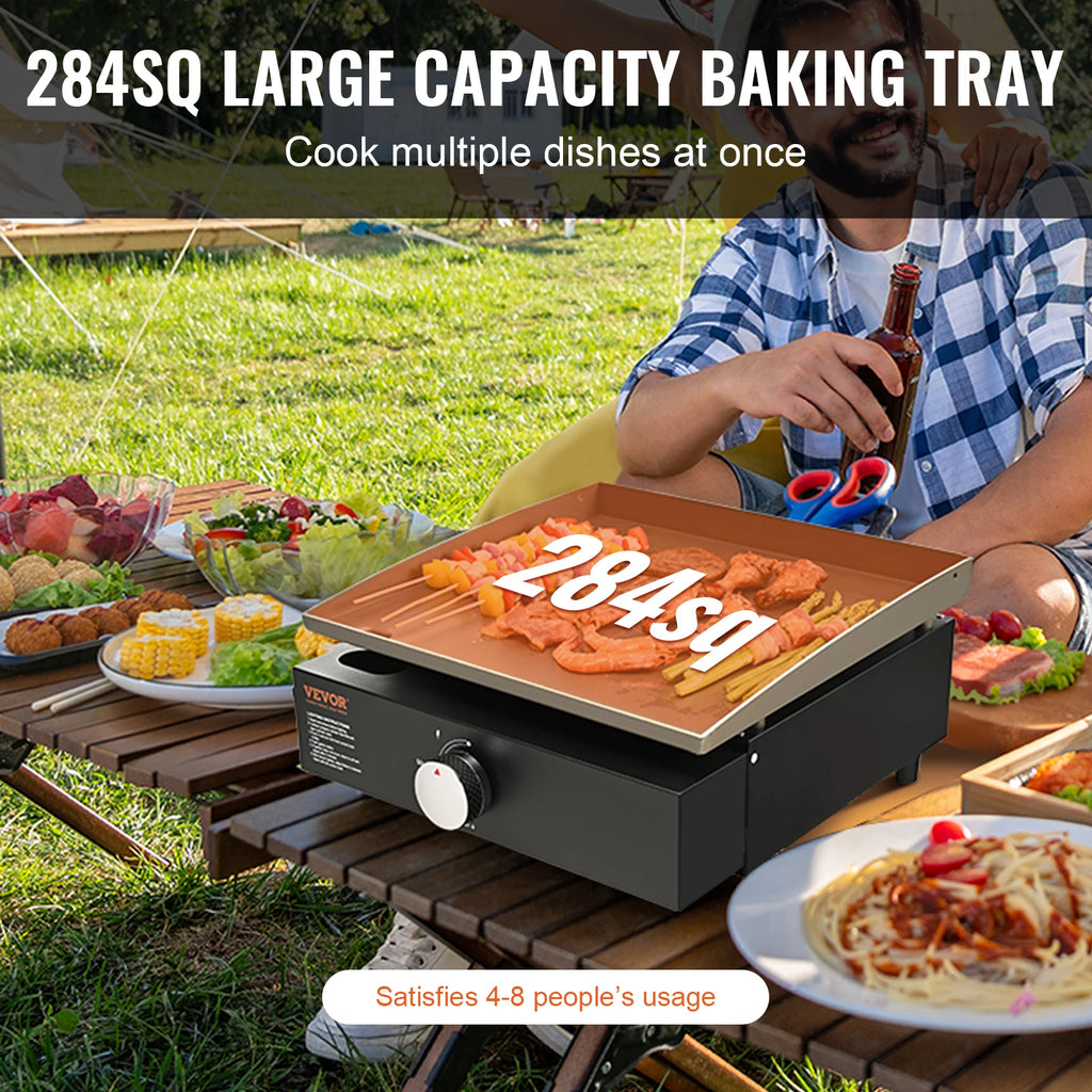 SucceBuy 18/24inch Propane Gas Tabletop Griddle