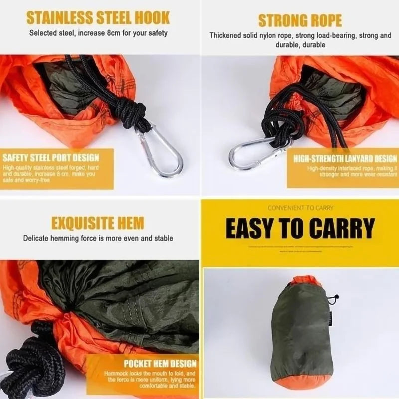 Single Person  Outdoor Camping Hammock