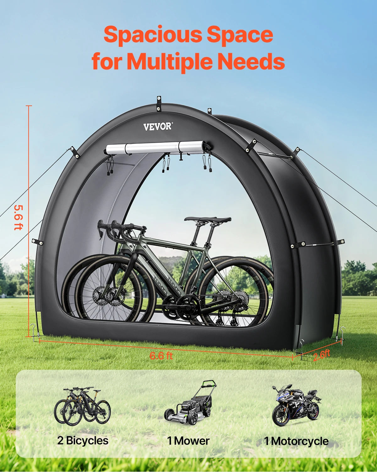SucceBuy Bike Storage Tent Waterproof