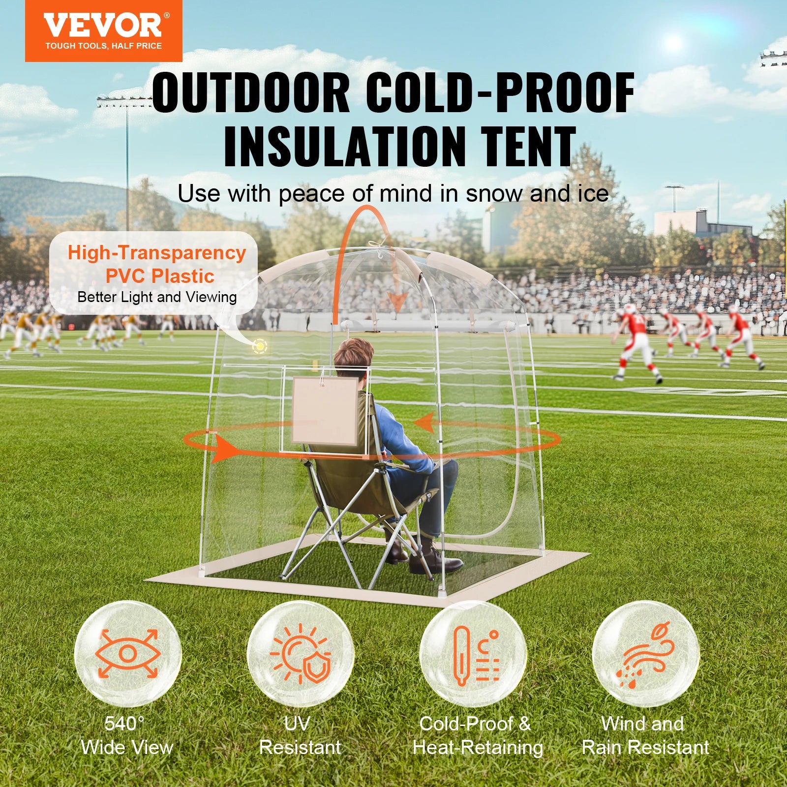 VEVOR Sports Tent Instant Shelter Weatherproof Pod