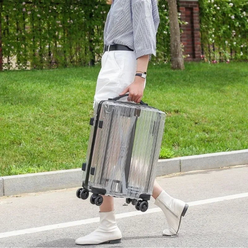 Transparent Suitcase Internet Celebrity Luggage Ultra-light