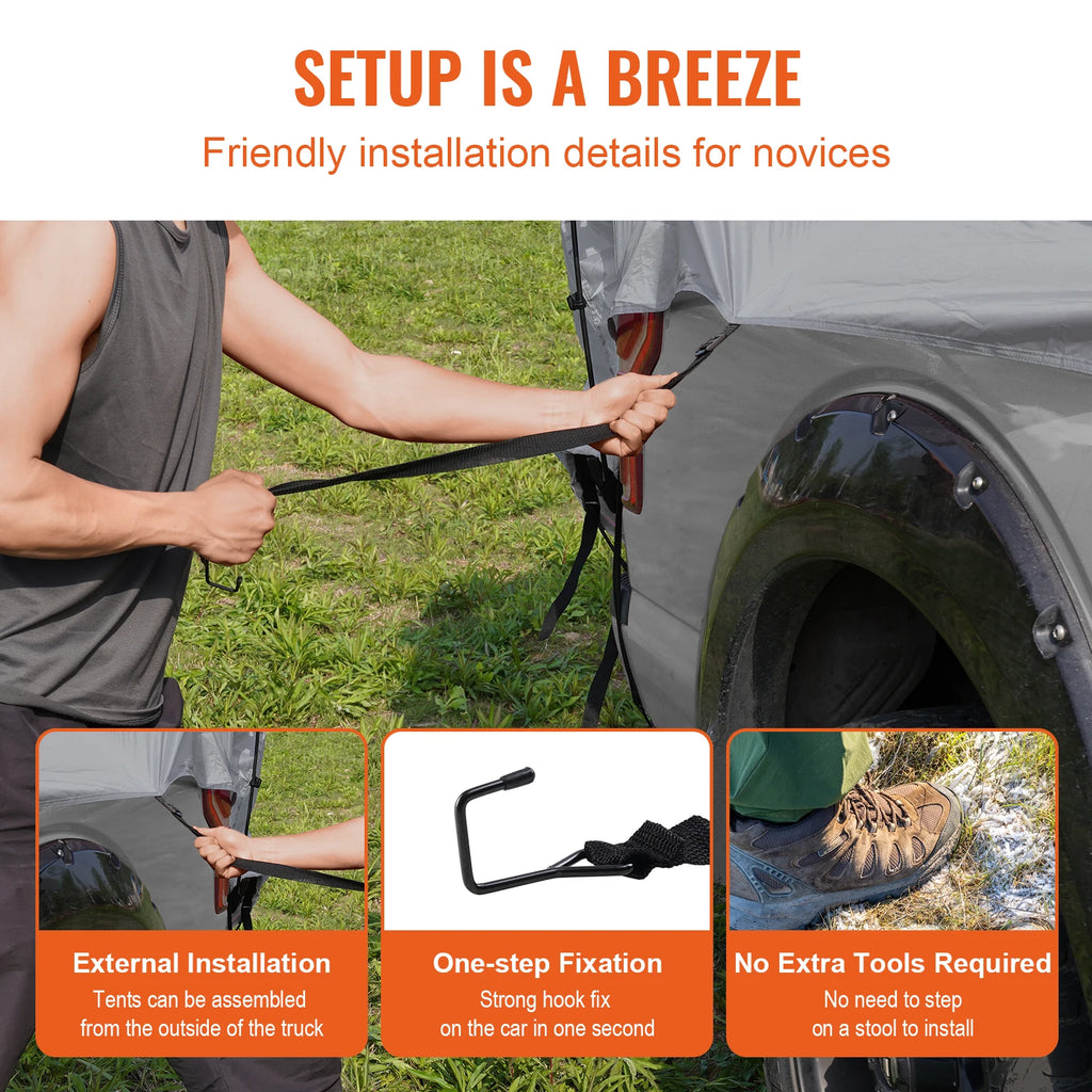 SucceBuy Truck Bed Tent Pickup Truck Tent