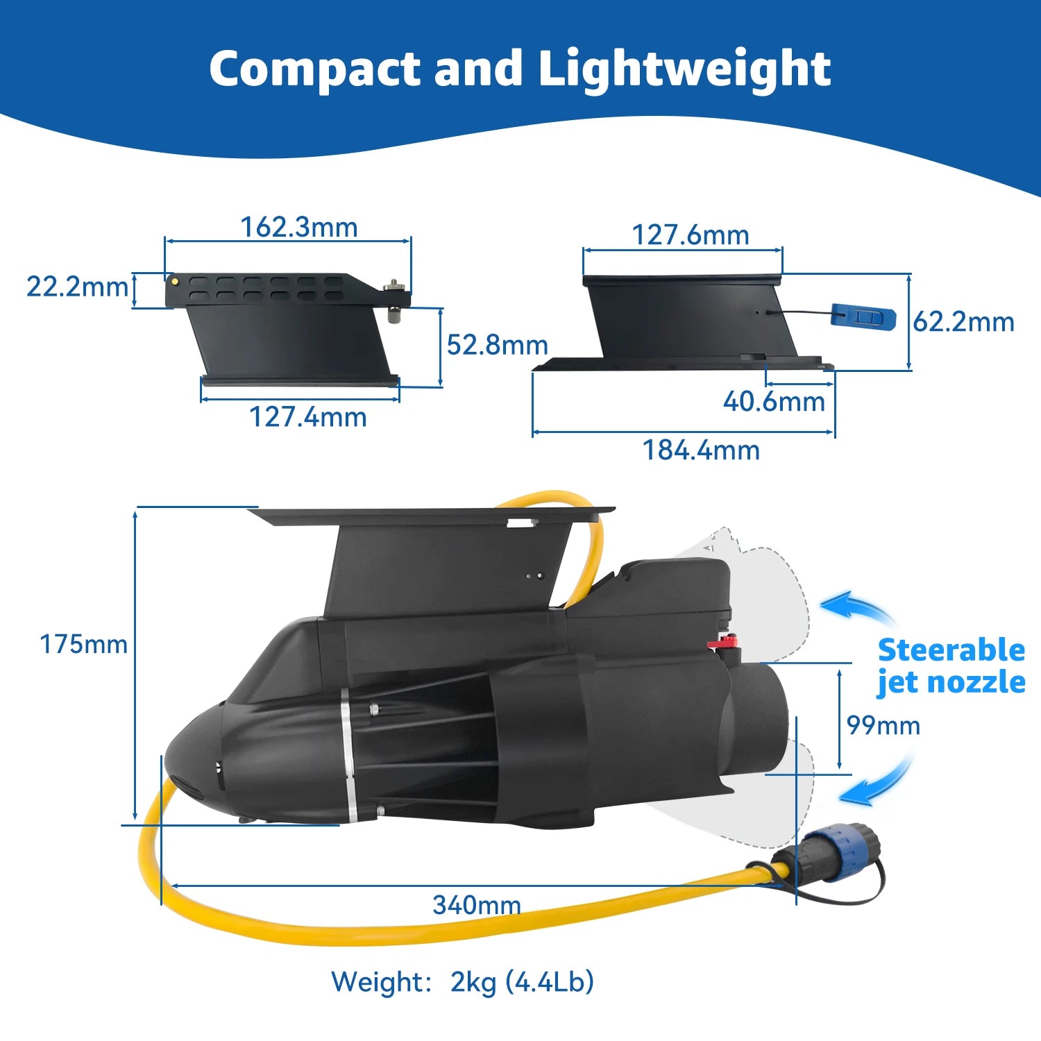 Teleoperated  steering system power  fin electric motor inflatable boat propeller sup  paddle board inflatable Fishing kayak