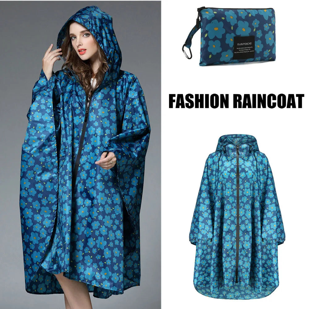 Women's Raincoat Lightweight Rain Poncho