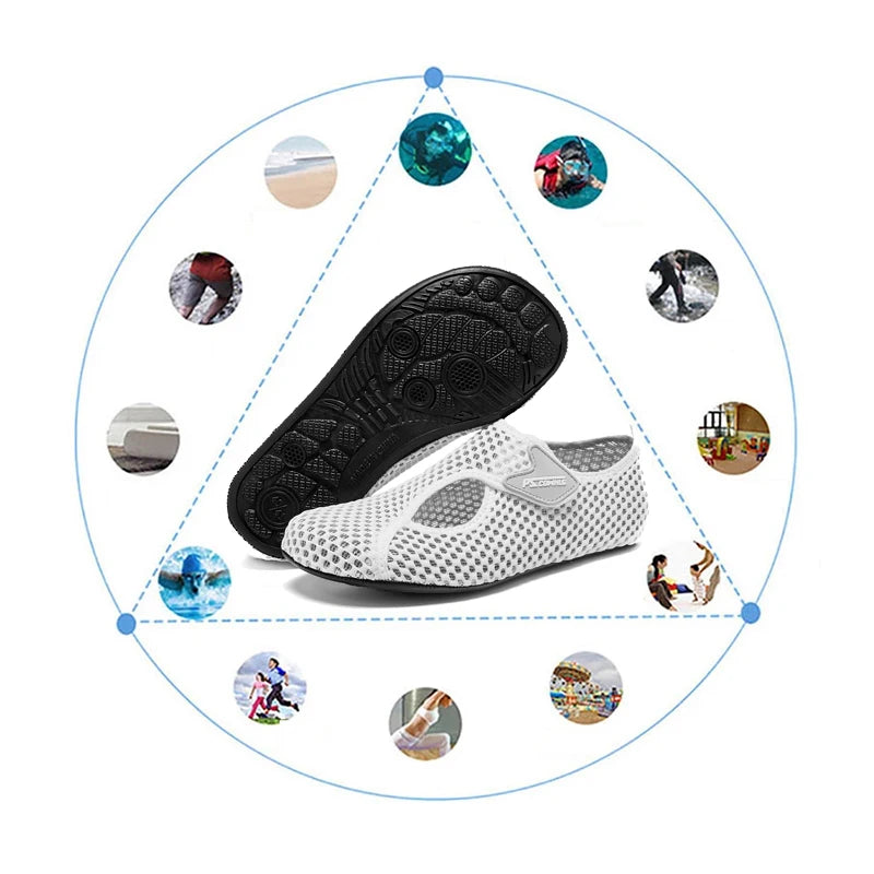Unisex Outdoor Water Shoes, Quick Drying