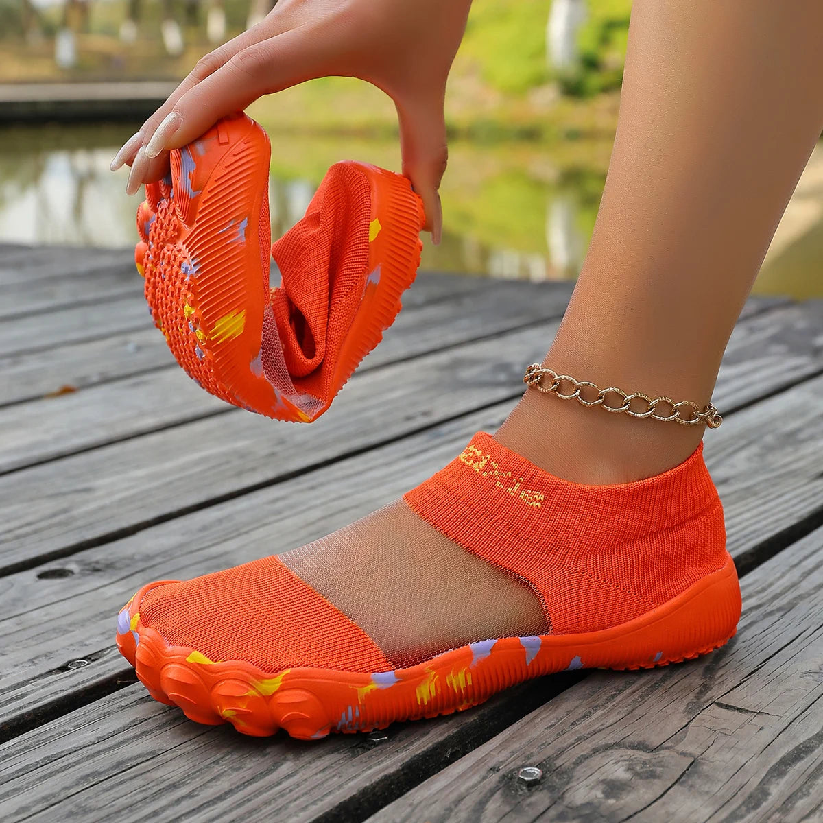2025 New  Hiking Shoes Five Finger Barefoot Beach Shoes