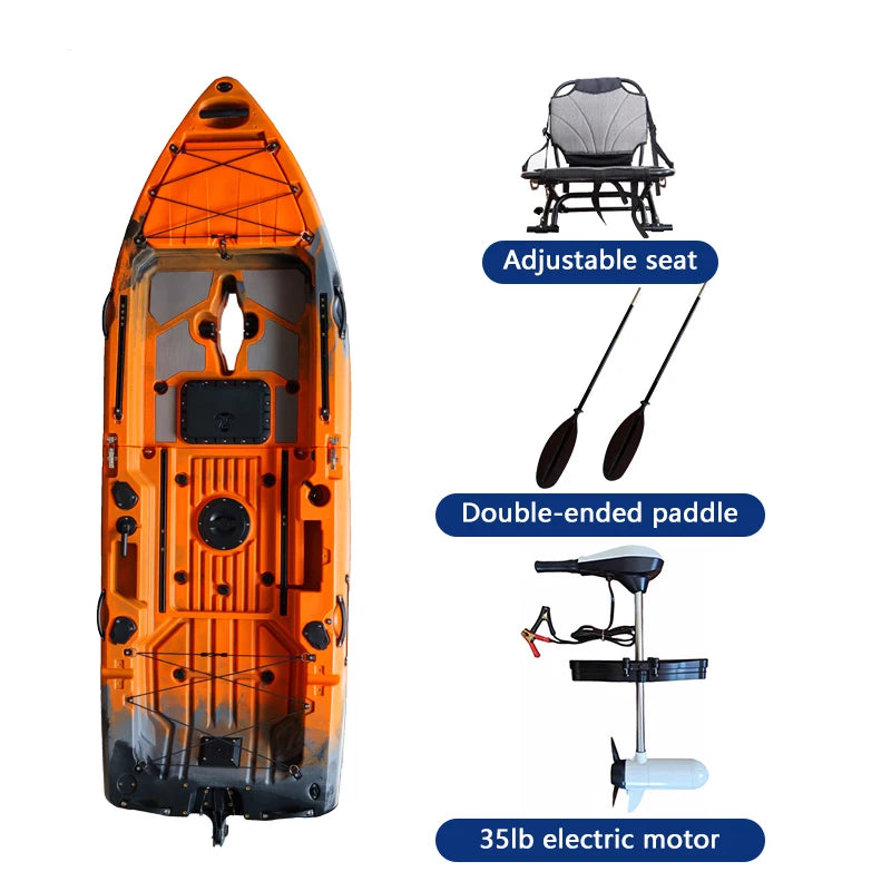 Modular Kayak Electric/Pedal-Driven Inflatable Kayak Portable