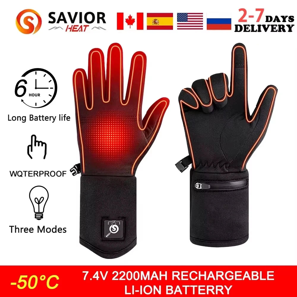 Savior Heat Electric Heated Glove Liners