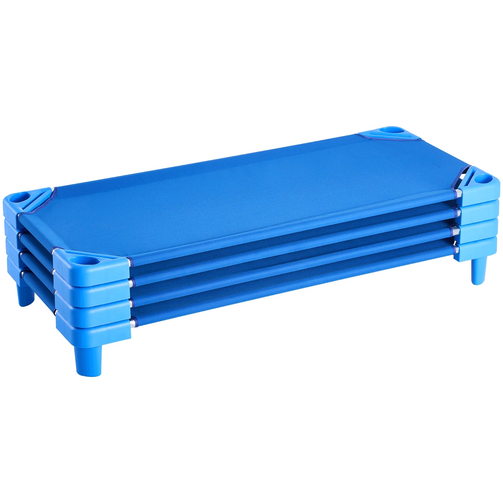 SucceBuy Stackable Kiddie Cot Pack of 4/6
