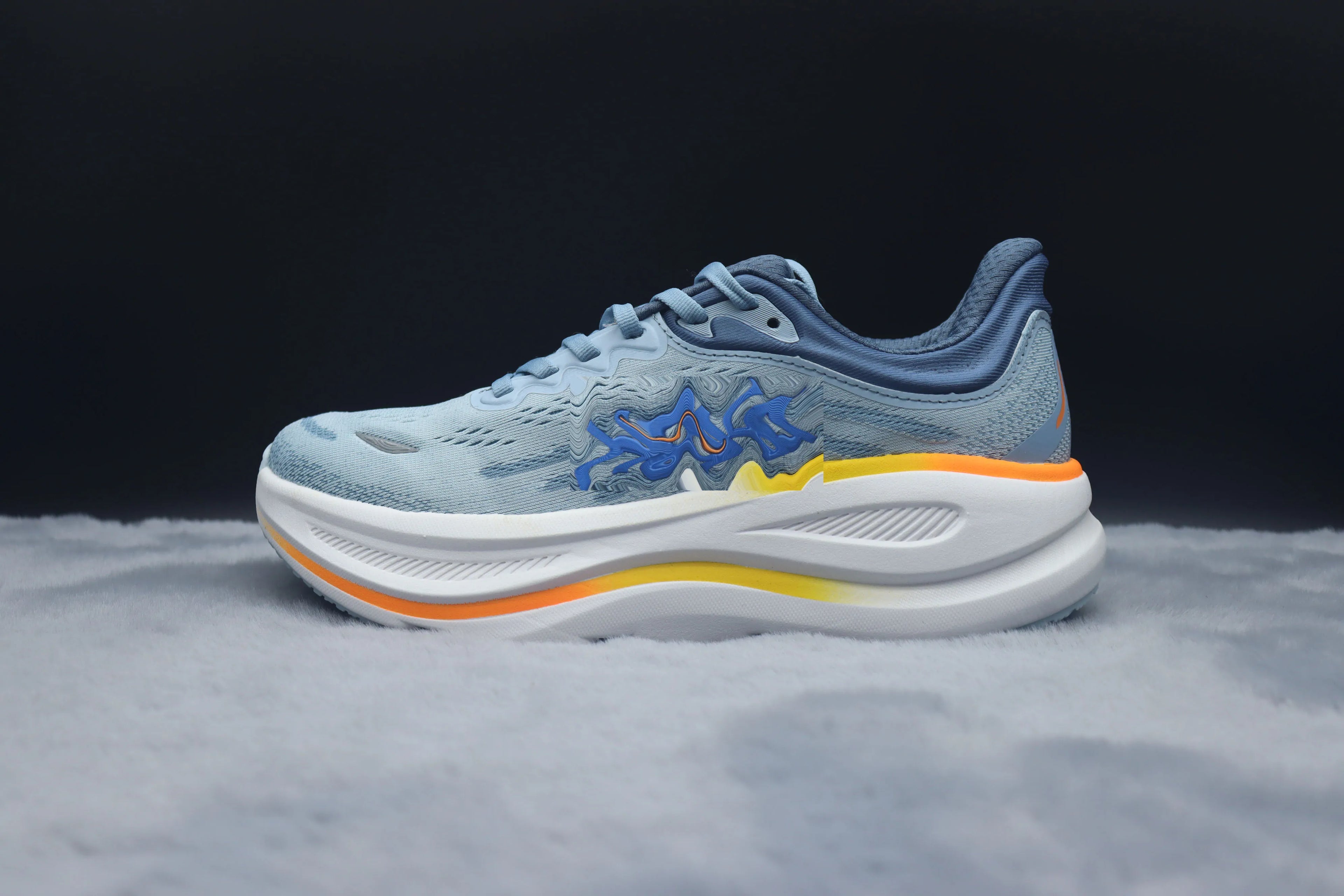 Thick-Soled Casual Jogging Shoes Cushioned