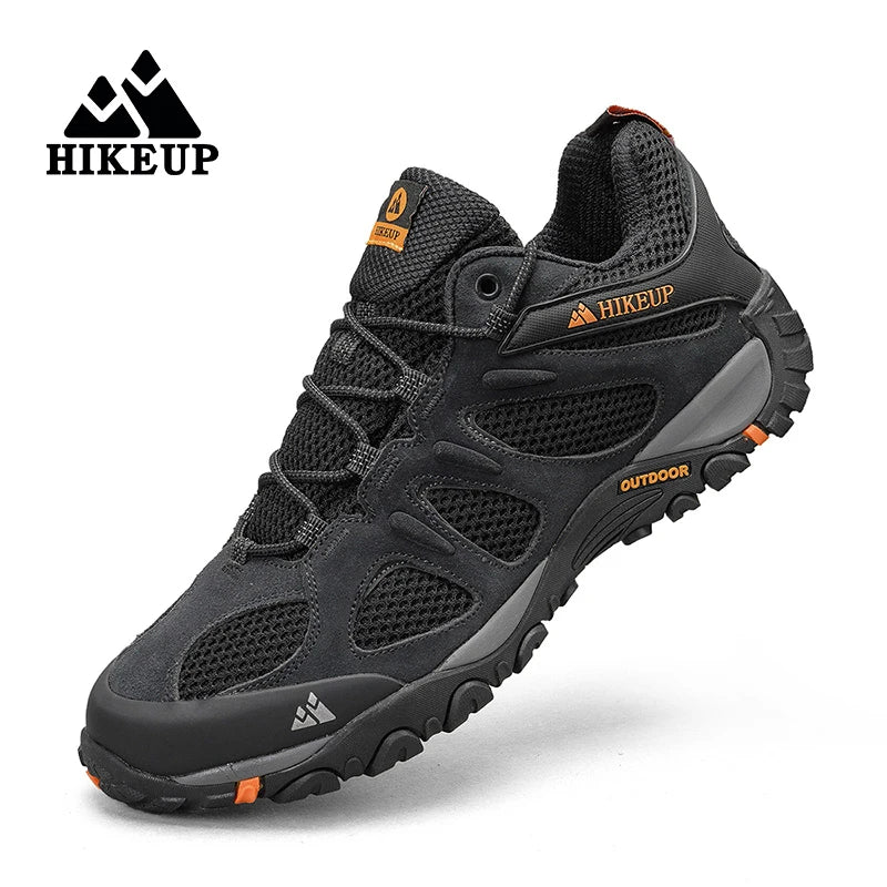 HIKEUP Non-slip Wear Resistant Men‘s Outdoor Hiking Shoes