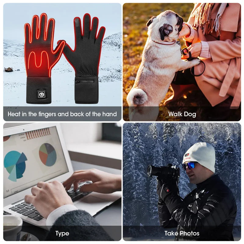 Savior Heat Electric Heated Glove Liners