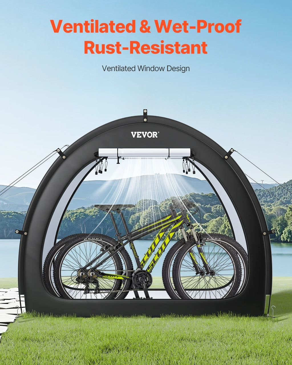 SucceBuy Bike Storage Tent Waterproof